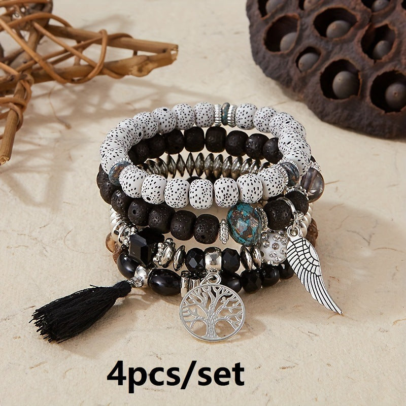 Women's Bohemian Creative Tassel Beaded Fashion Beads Bracelet