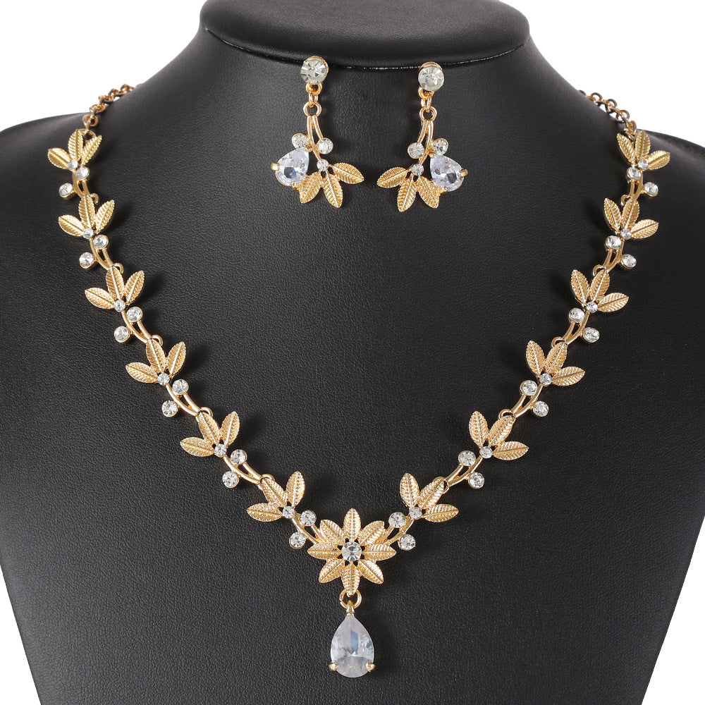 Women's Korean Style Minimalist Ethnic With Jewelry Set