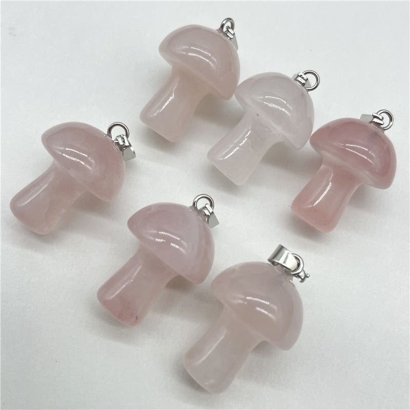 Fashion Natural Crystal Stone Mini Small Pendant