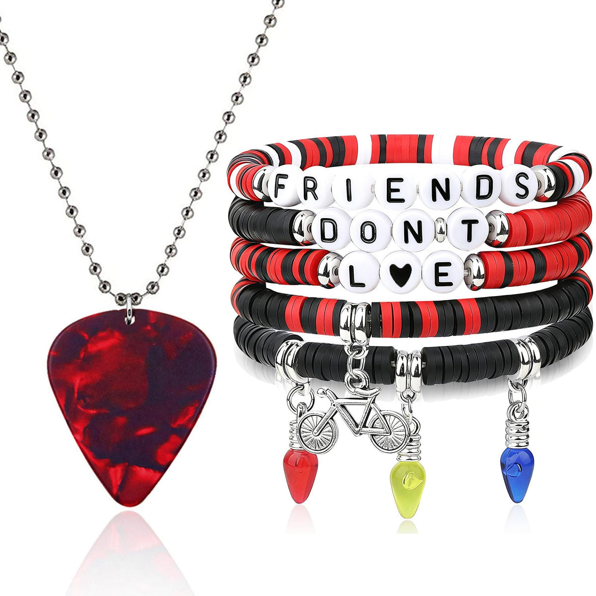 Versatile Friends Don't Lie Strange Alloy Necklaces