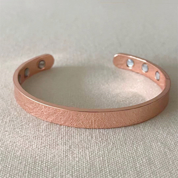 Fashion Personalized Opening Adjustable Magnetic Magnet Bracelet
