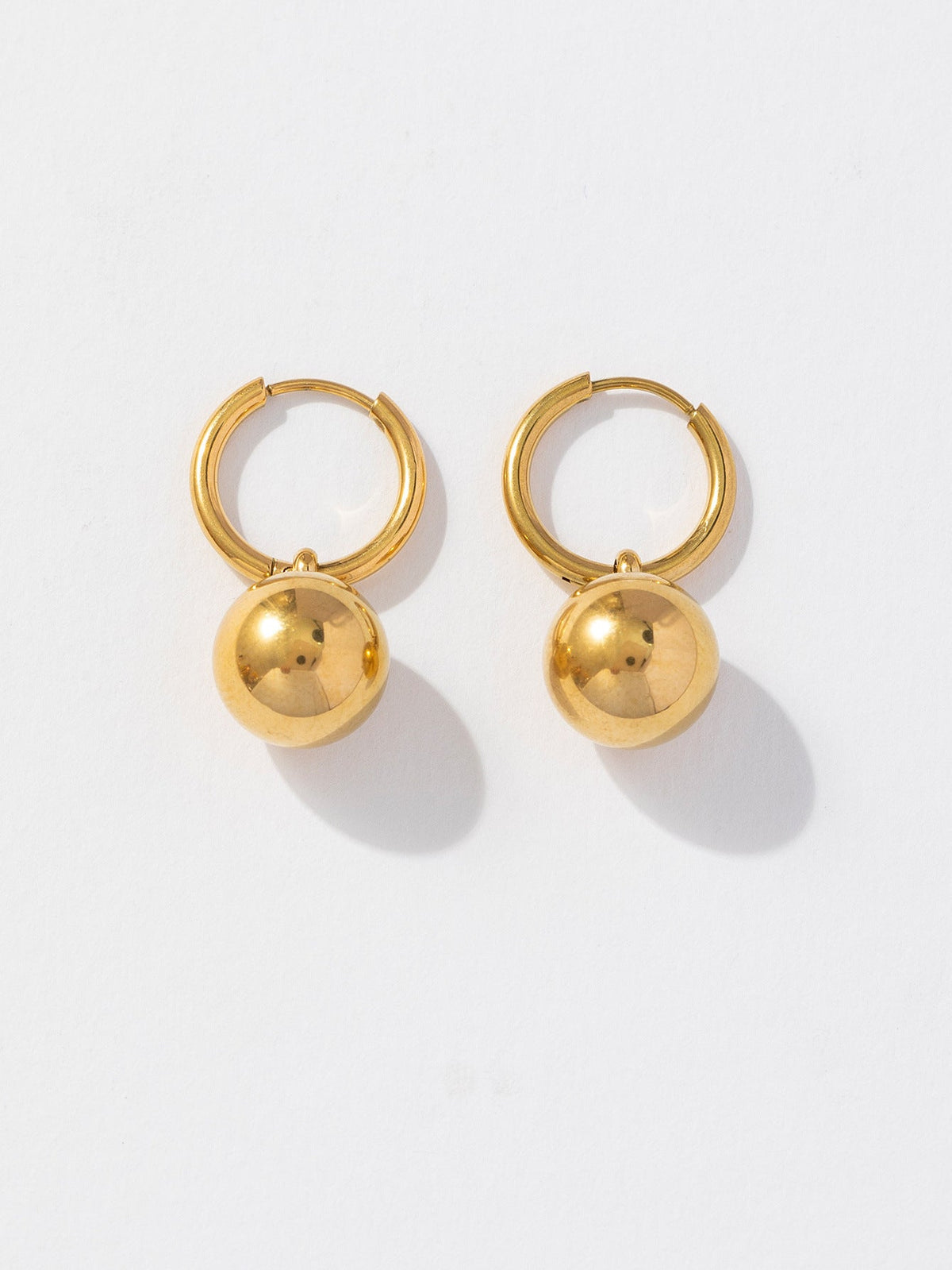 Cold Ball Titanium Steel Simple Minority Jewelry Set