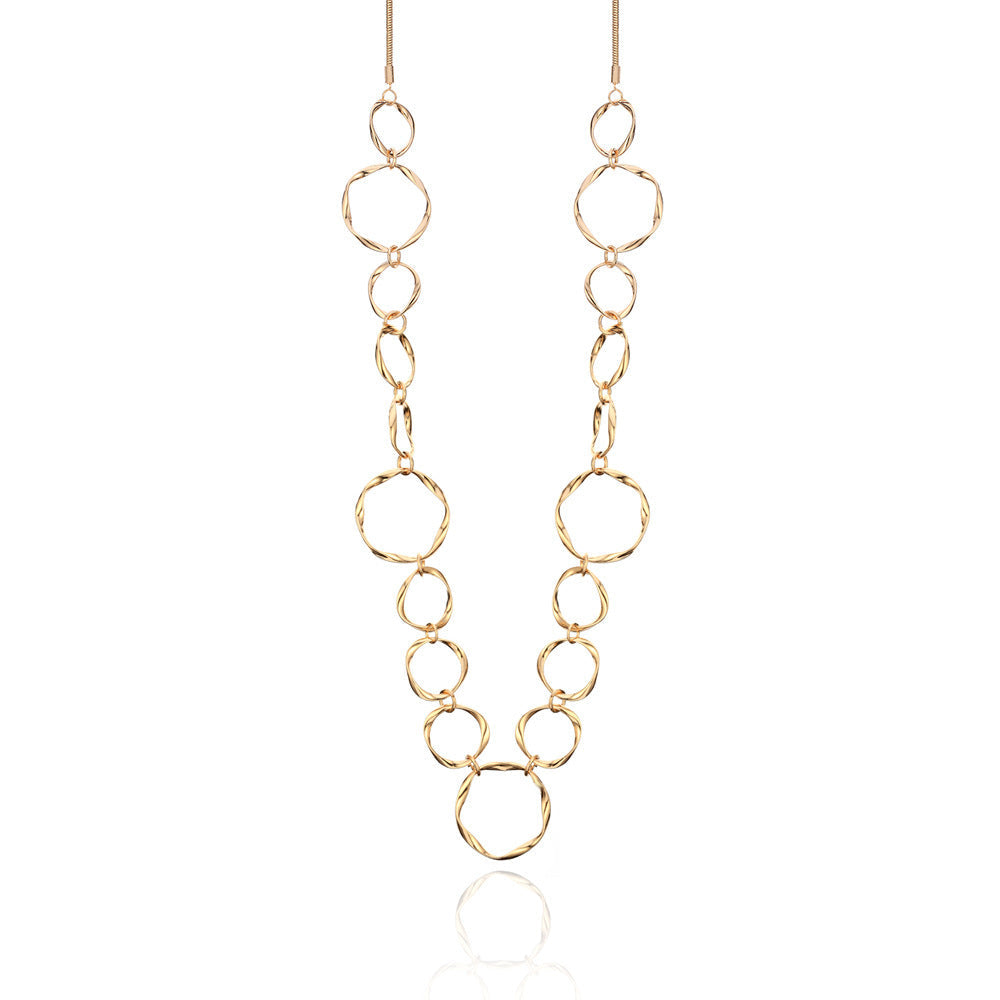 Personalized Geometric Creative Alloy Hollow Ear Jewelry Set