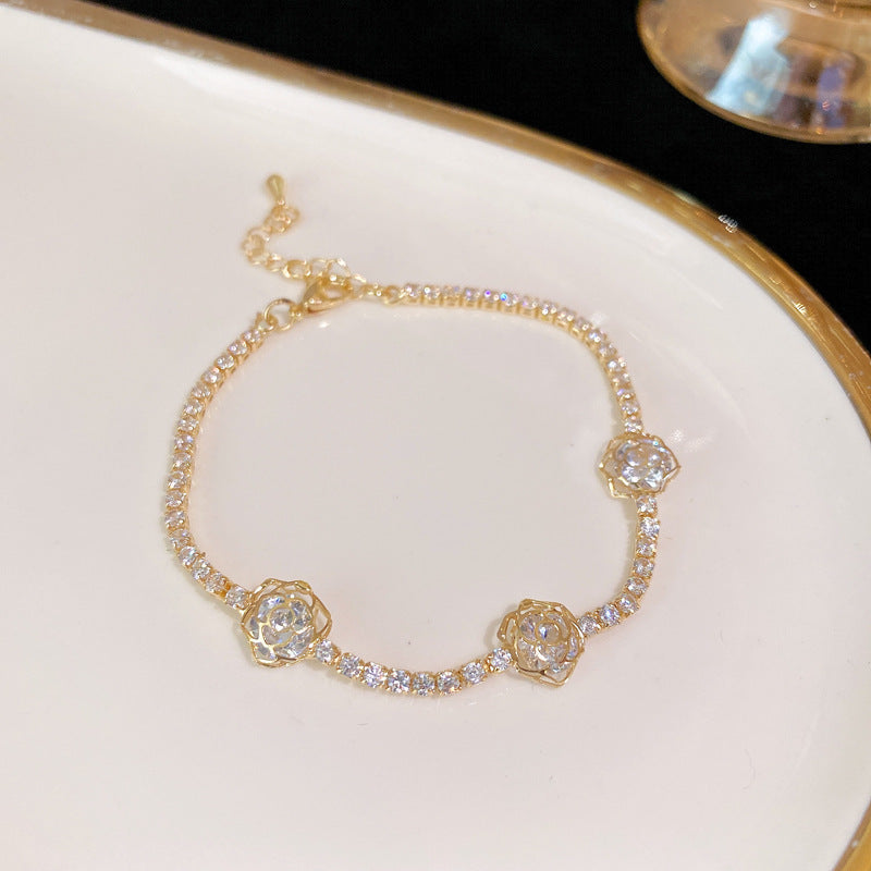 Women's Luxury Minority Exquisite High-grade Pull Adjustable Bracelet