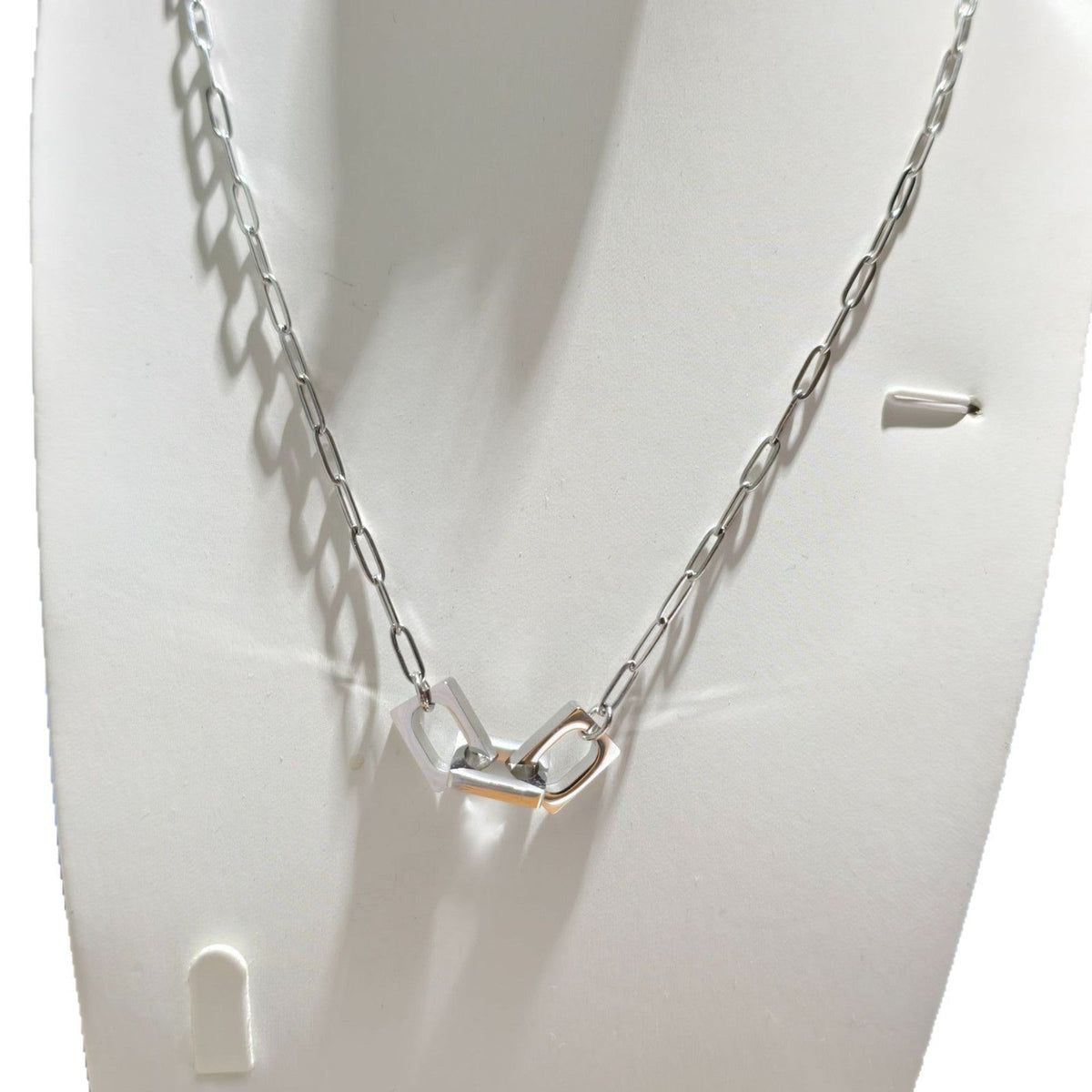 Women's & Men's Geometric Buckle Personality Fashion No Stainless Steel Light Pendant