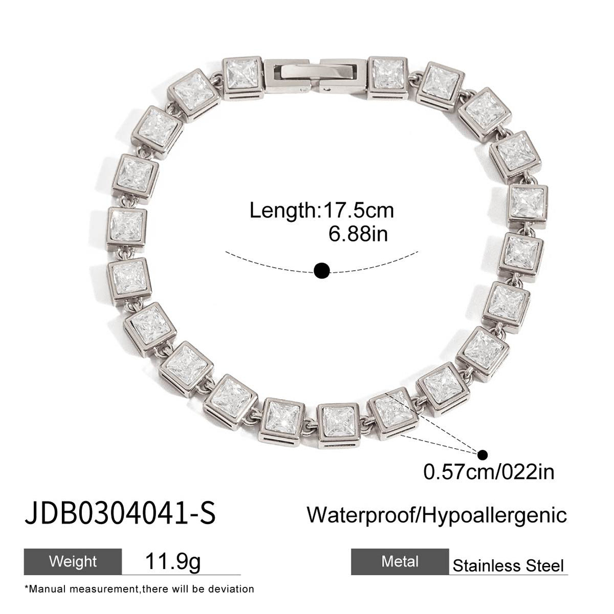 Ding Titanium Steel Niche High-grade Female Jewelry Set