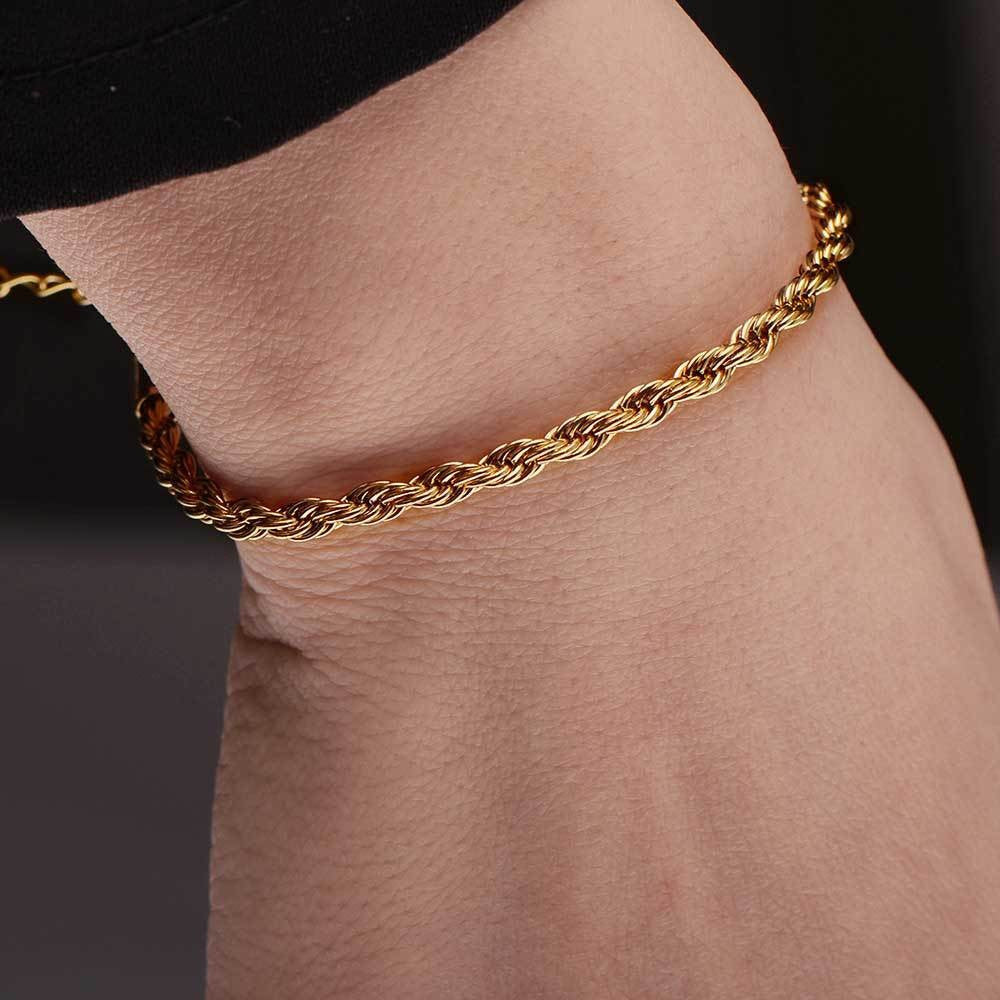 Men's Stainless Steel Hemp Flowers Chain Hip Hop Neutral Titanium Necklace