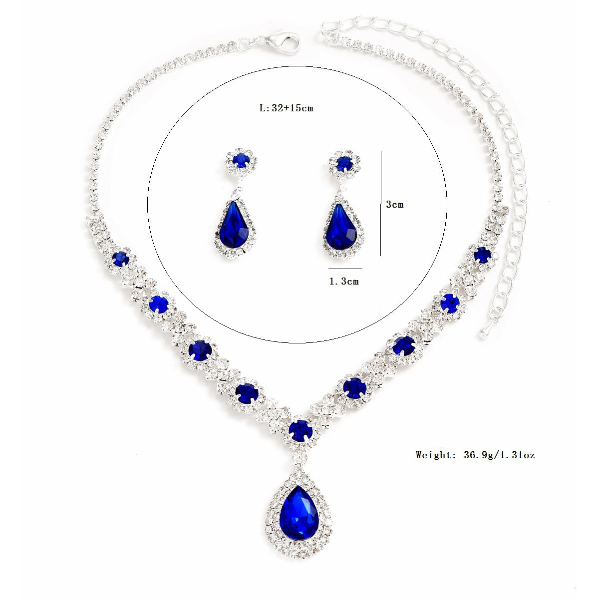 Special Price Fashion High-grade Crystal Gem Necklaces