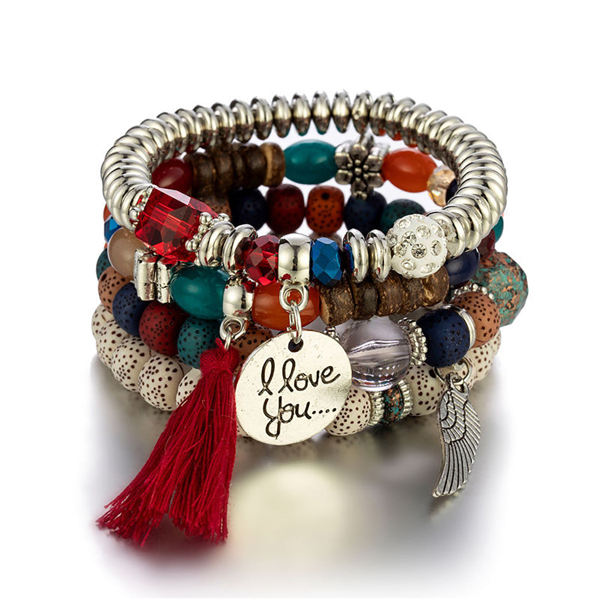 Women's Bohemian Creative Tassel Beaded Fashion Beads Bracelet