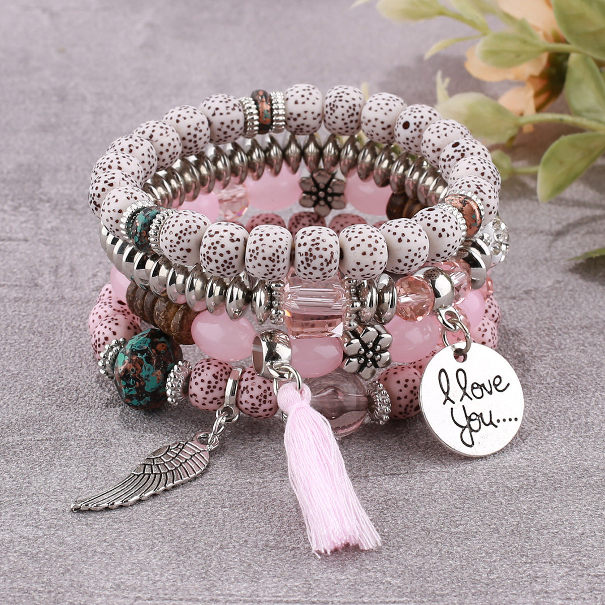Women's Bohemian Creative Tassel Beaded Fashion Beads Bracelet