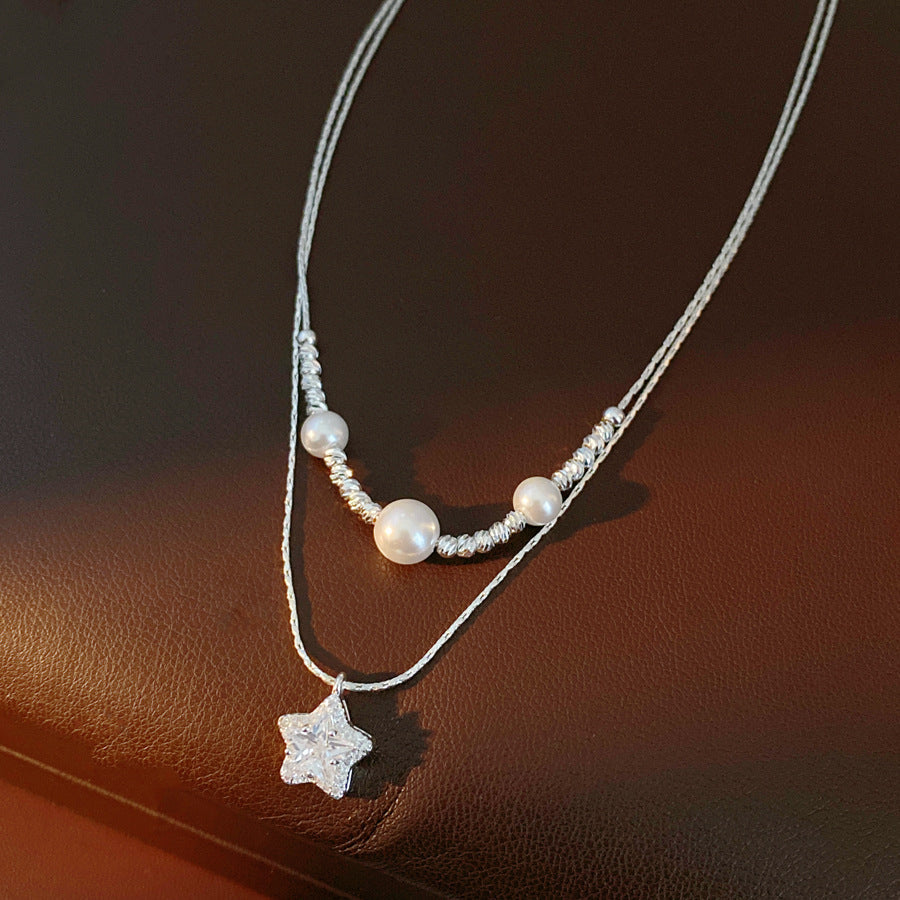 Light Luxury Minority Clavicle Chain Cold Necklaces