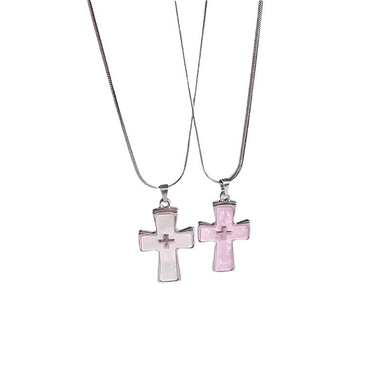 Niche High-grade Light Luxury Clavicle Chain Tide Titanium Steel Twin Necklace