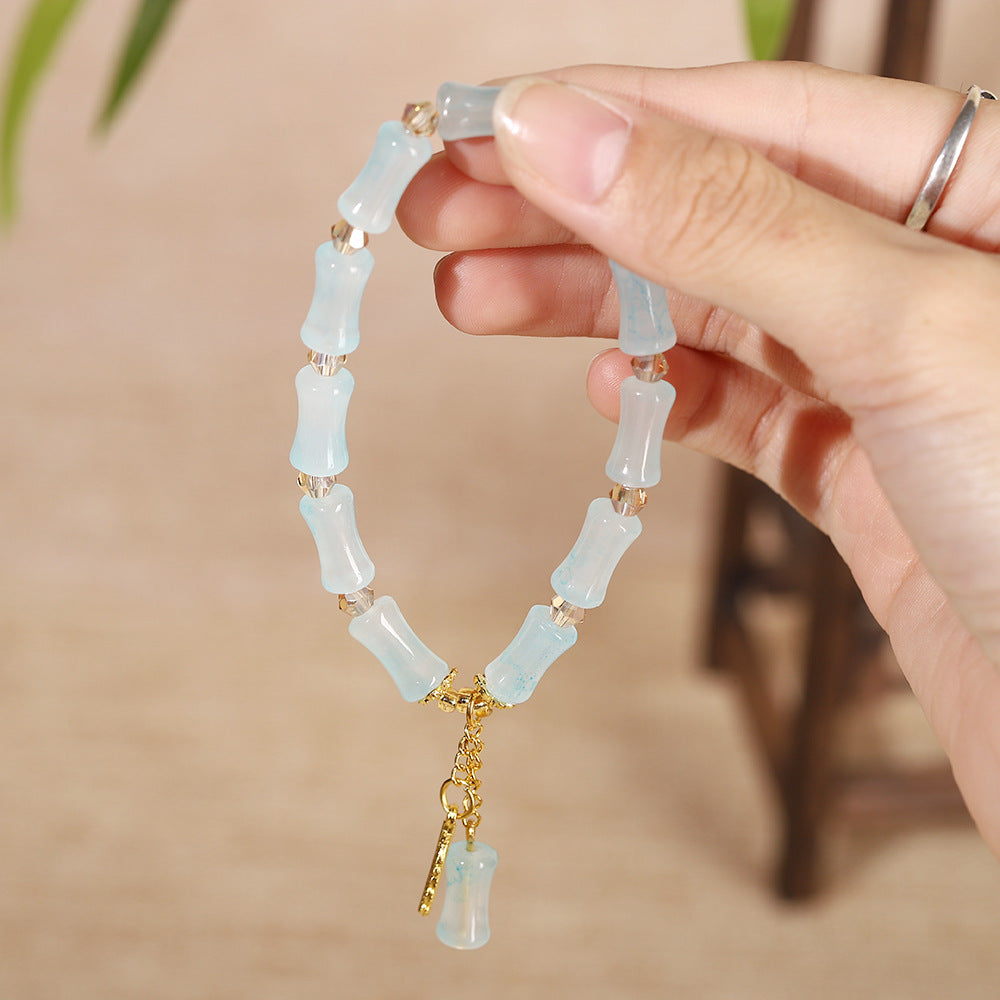 Style Chinese Imitation Aventurine Festival High Blessing Pendants