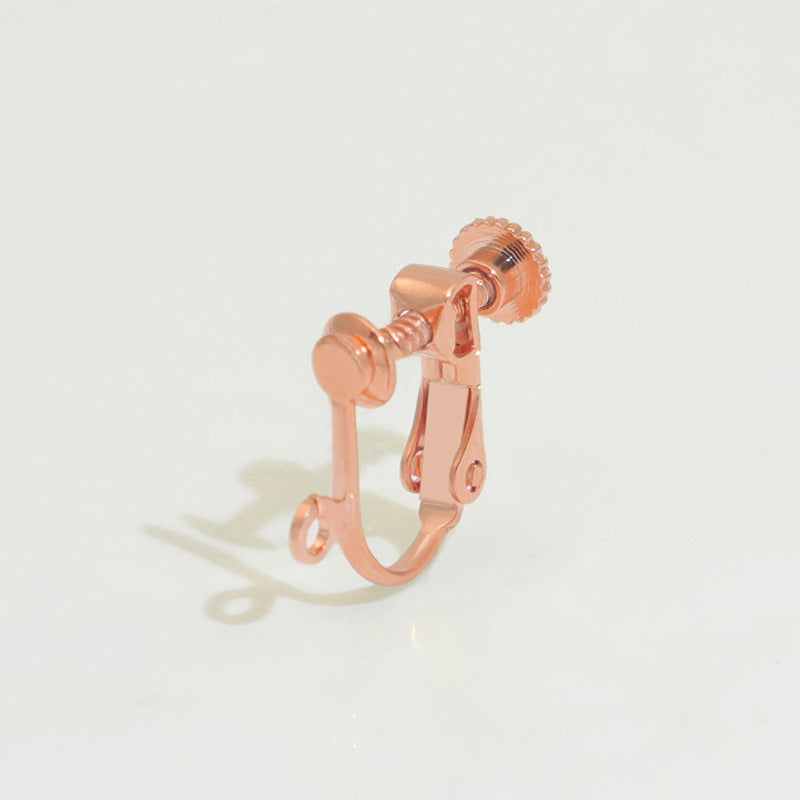 Screw Without Piercing Adjustable Spiral Hair Pin Ear Clip