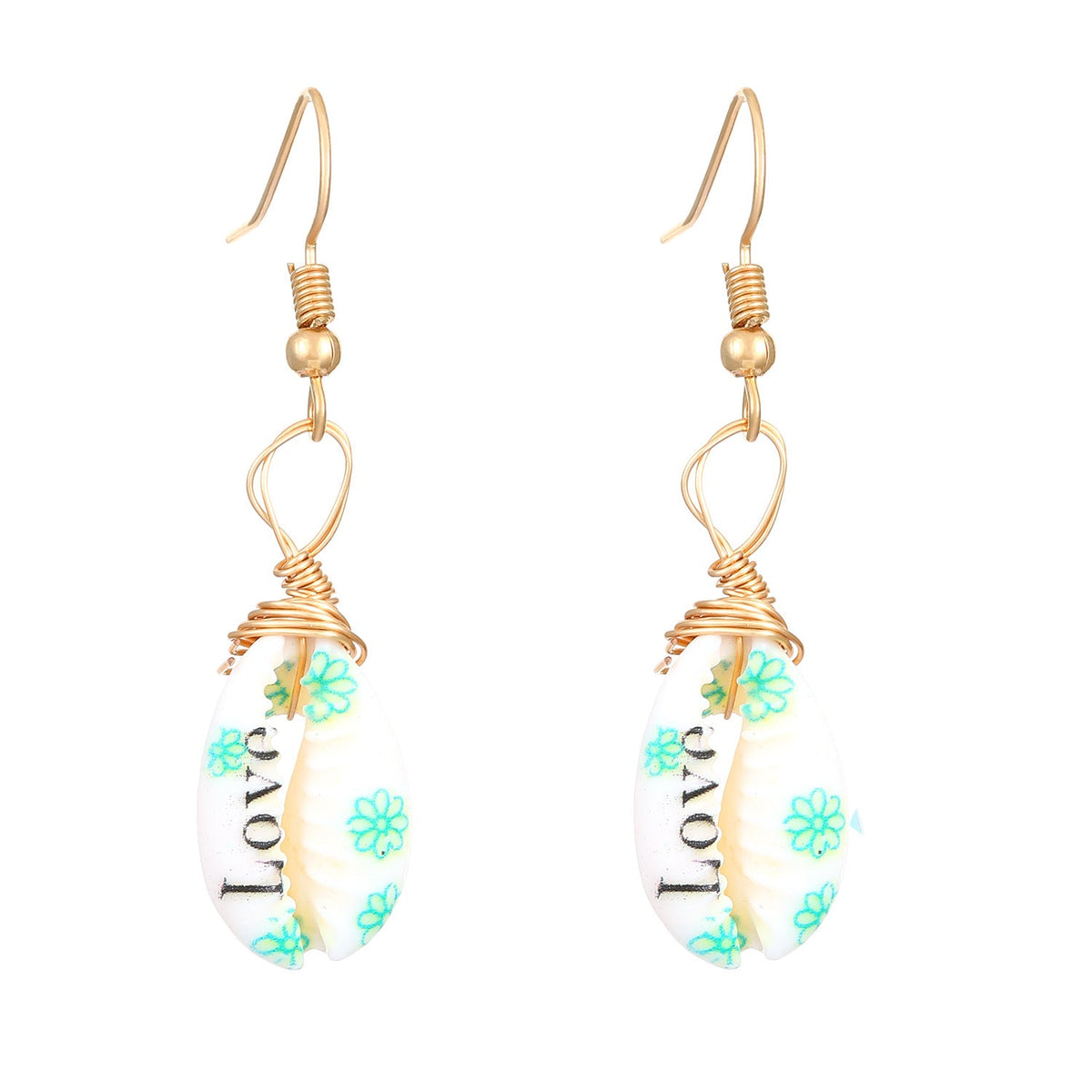 Starfish Spiral Pattern Ear Wind High Sense Ocean Jewelry Set