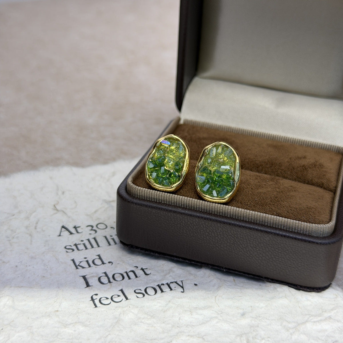 Women's Niche Crystal Gradient High-grade Fresh Light Luxury Trendy Exquisite Refined Rings