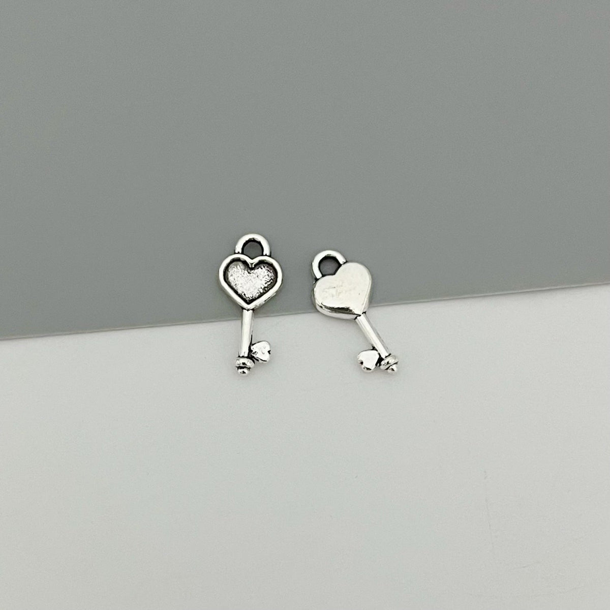 Alloy Mini Love Key Mobile Phone Pendant
