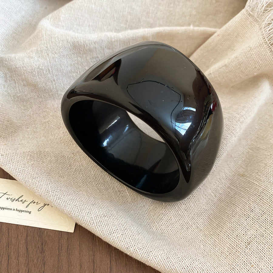 Acrylic Blooming Round Atmospheric Commute Minimalist Niche Bracelet