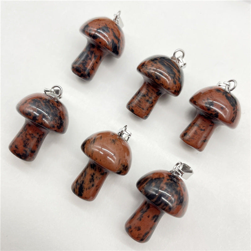 Fashion Natural Crystal Stone Mini Small Pendant