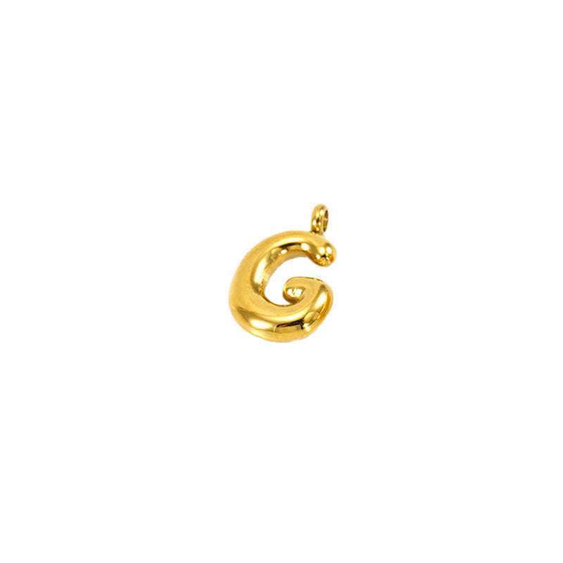 Stainless Steel Fashion Letter Titanium Letters Pendant