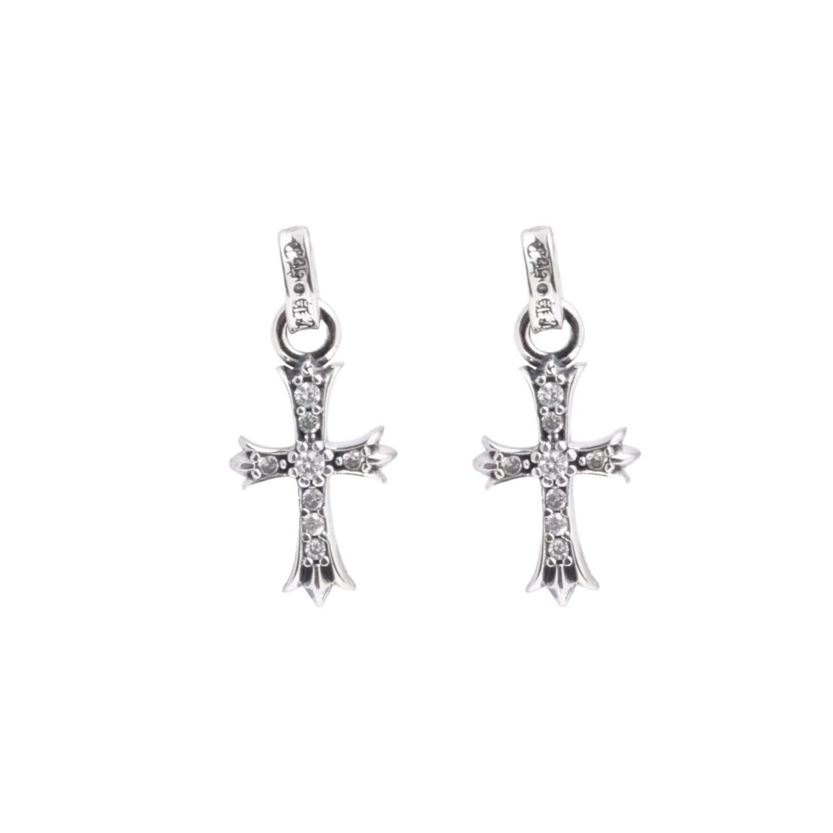 Zircon Cross Female Design High-grade Small Rings