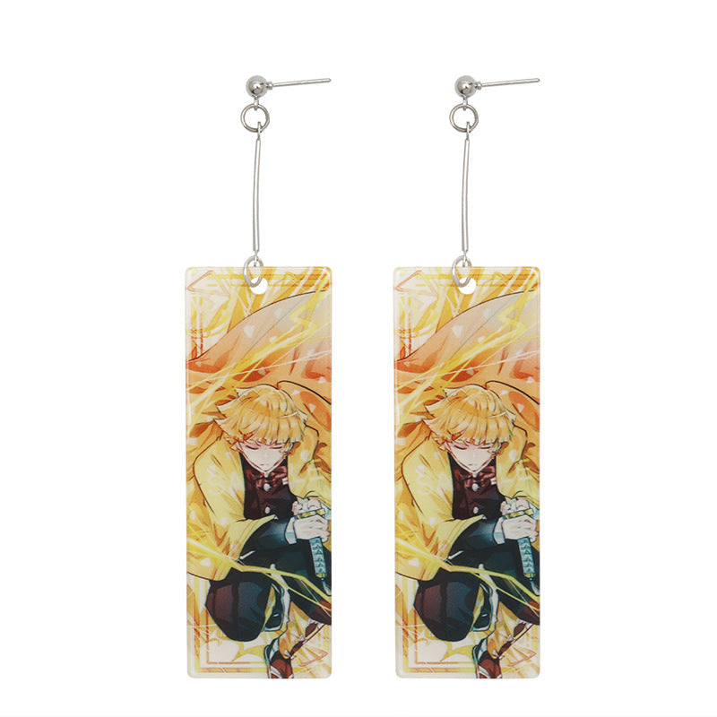 Anime Peripheral No Stove Door Ear Clip Rings