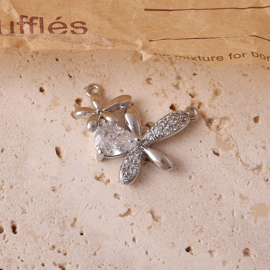 Fashion Commuter Light Luxury Dragonfly Design Pendant