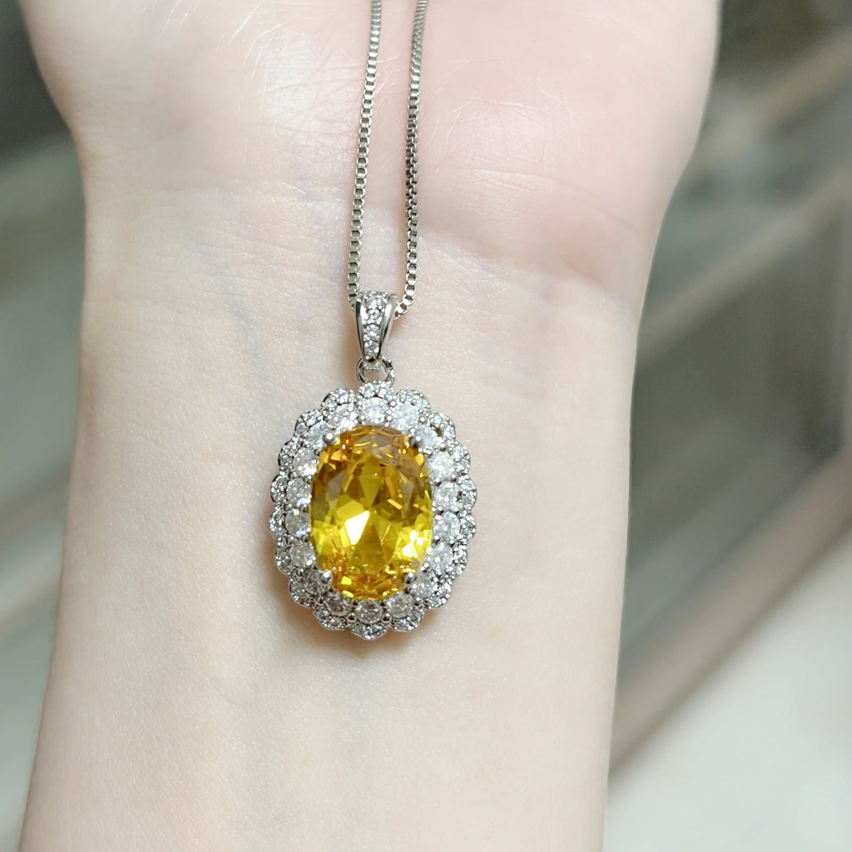 Sunflower Wool Diamond Zircon Red Yellow Purple Pink Champagne Rhinestone Jewelry Set