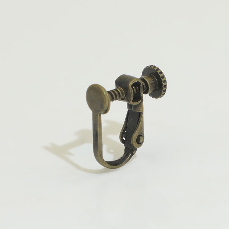 Screw Without Piercing Adjustable Spiral Hair Pin Ear Clip