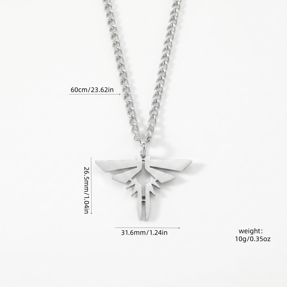 Last Survivor Titanium Steel Stainless Hooks Gift Surrounding The Necklaces