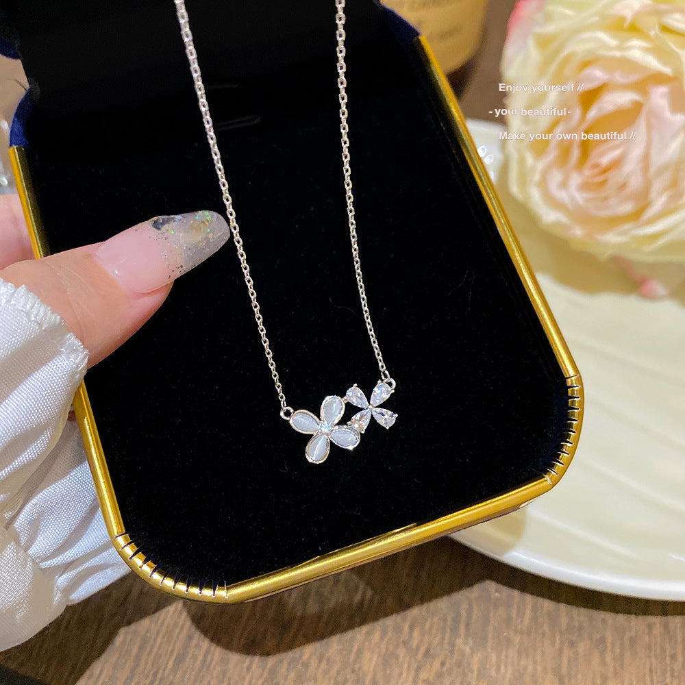 Flower Fairy Mori Style Light Luxury Minority Necklace