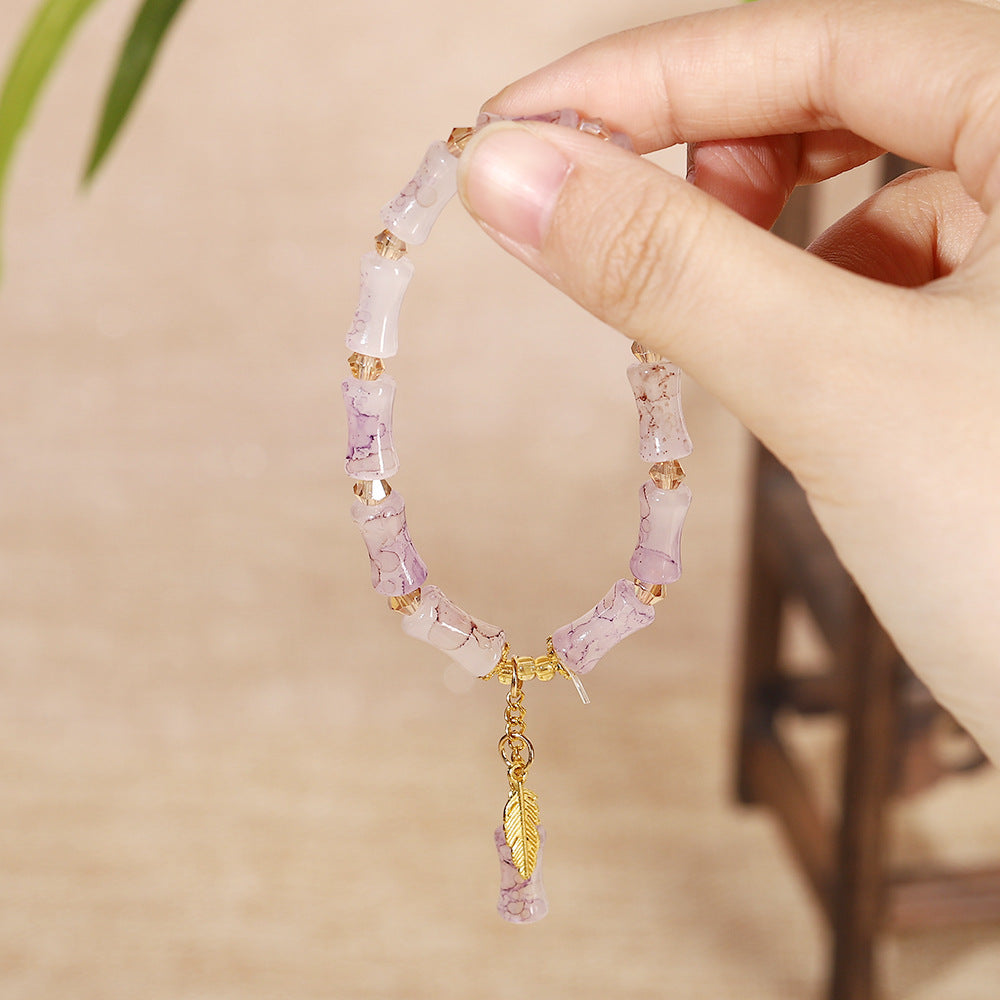 Style Chinese Imitation Aventurine Festival High Blessing Pendants