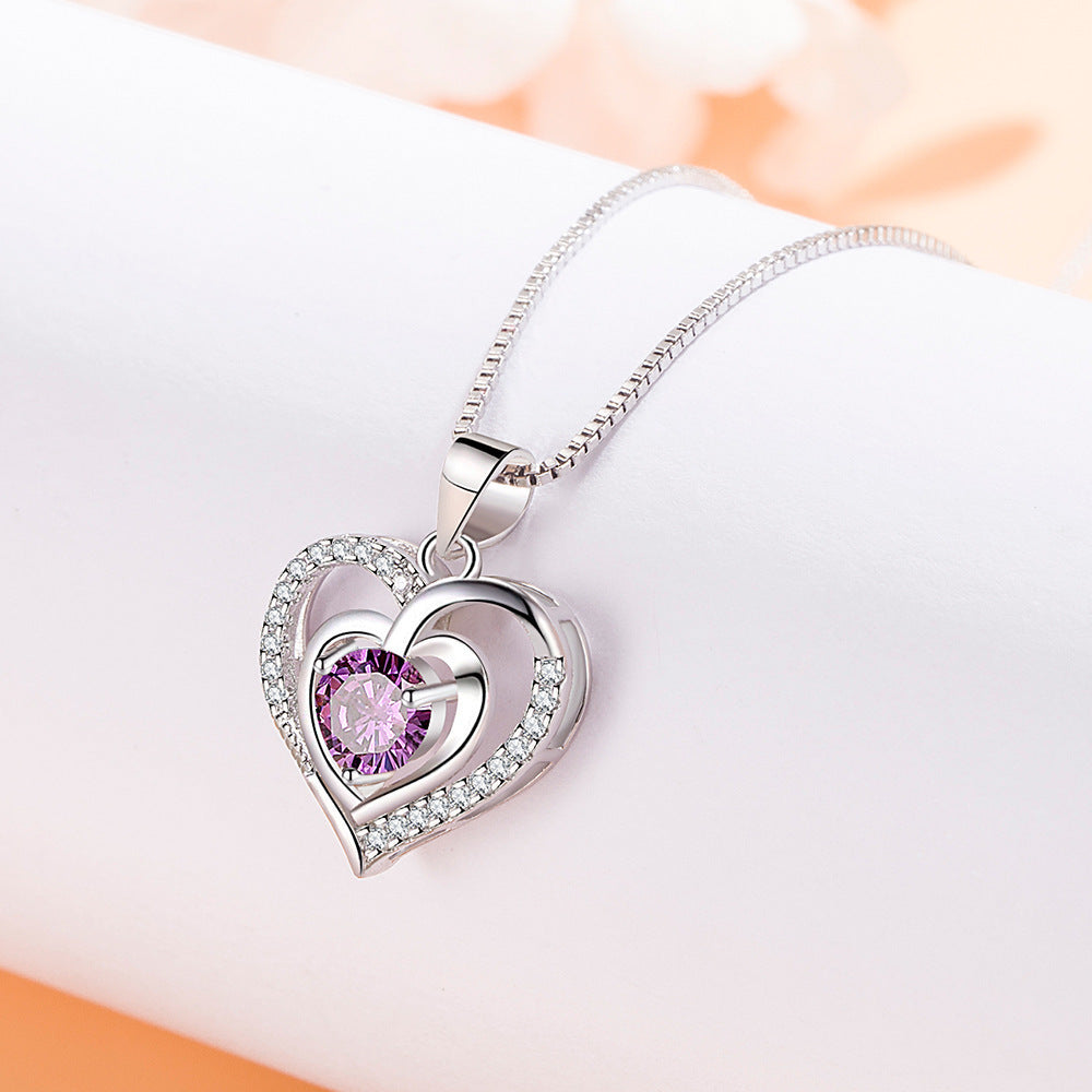 Women's Heart Of The Ocean Full Diamond Pendant
