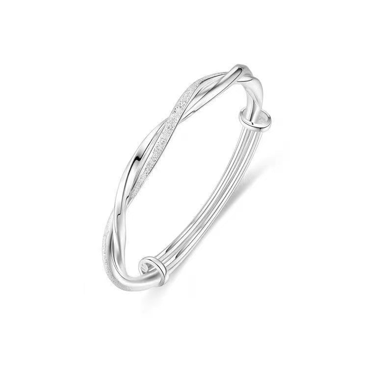 Push-pull Mobius Love Interwoven Twisted Pattern Room High-grade Female Bracelet