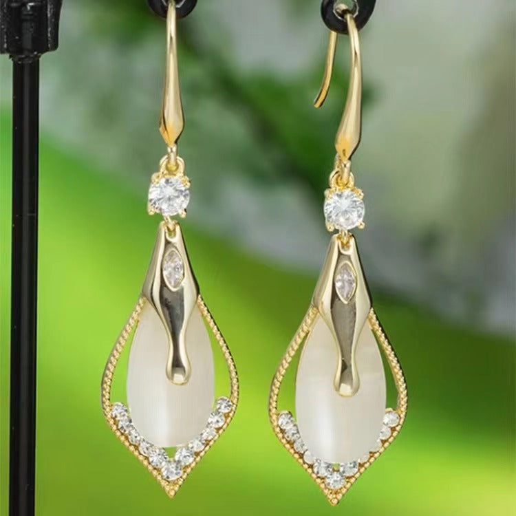 Sense Opal Light Luxury Minority Elegant Rings