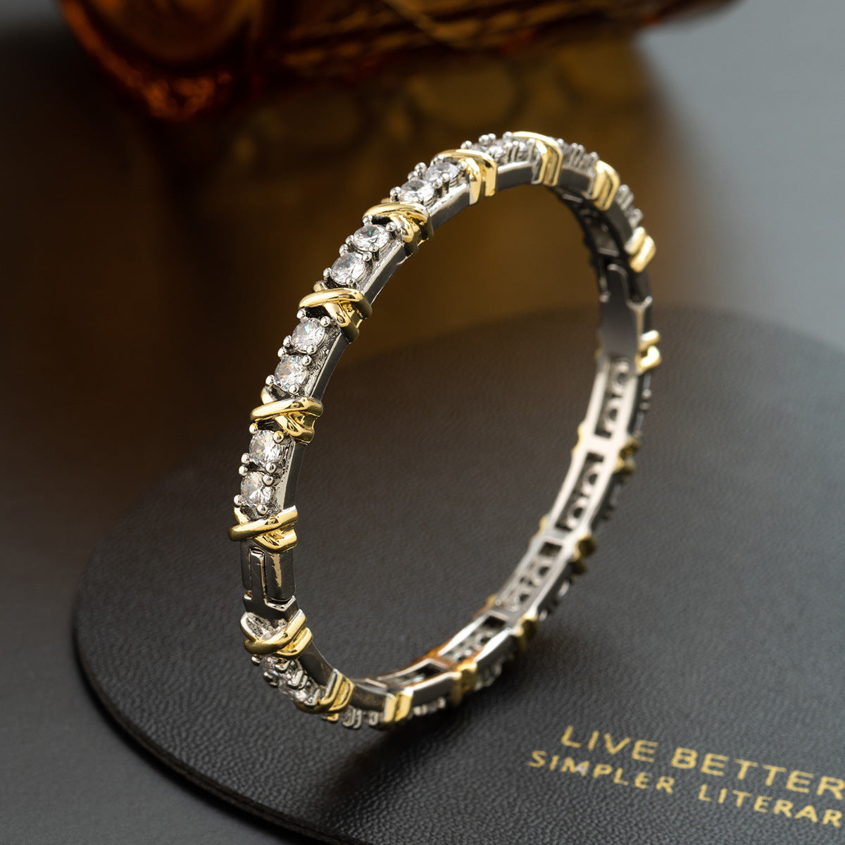 Zircon Graceful Personality Lucky Hand Female Rings
