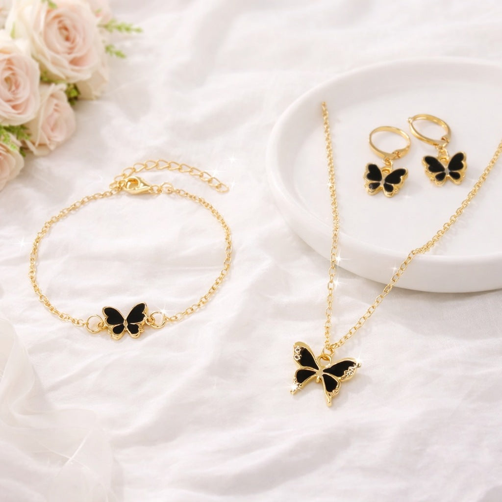 Women's Lucky Four-leaf Clover Five Petal Flower Bracelets