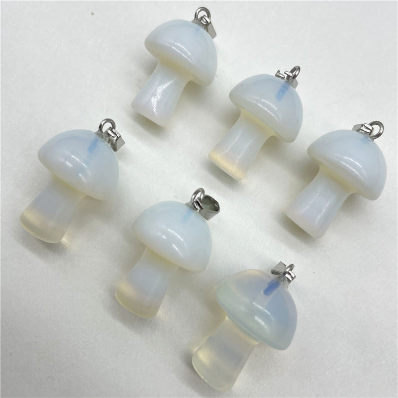 Fashion Natural Crystal Stone Mini Small Pendant