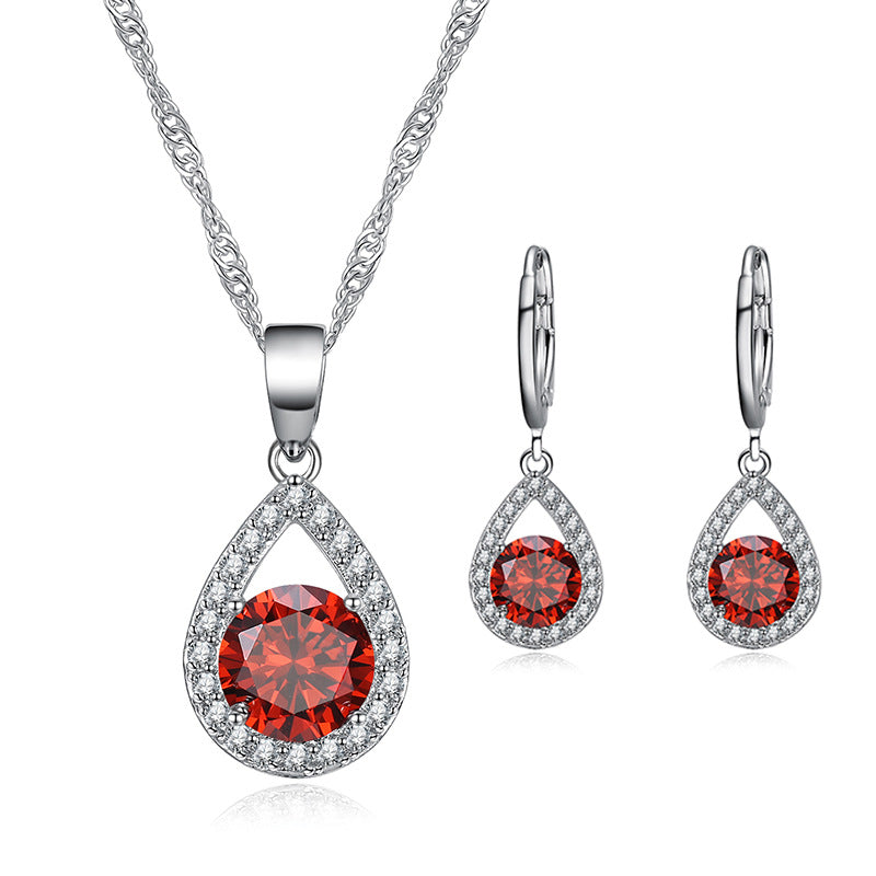 Fashion Angel Tears Drop Artistic Female Necklaces