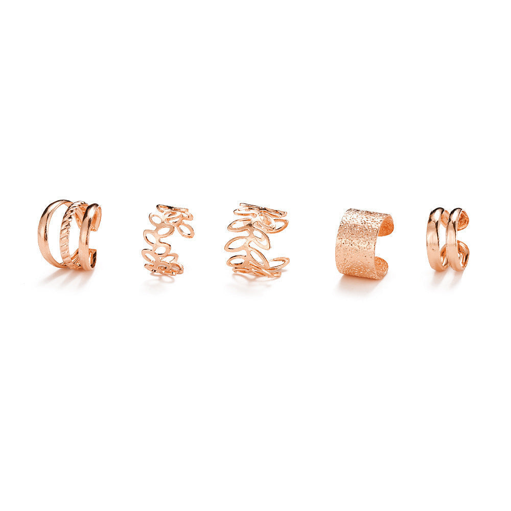Unique Cool Creative Simple Metal Alloy Ear Clip