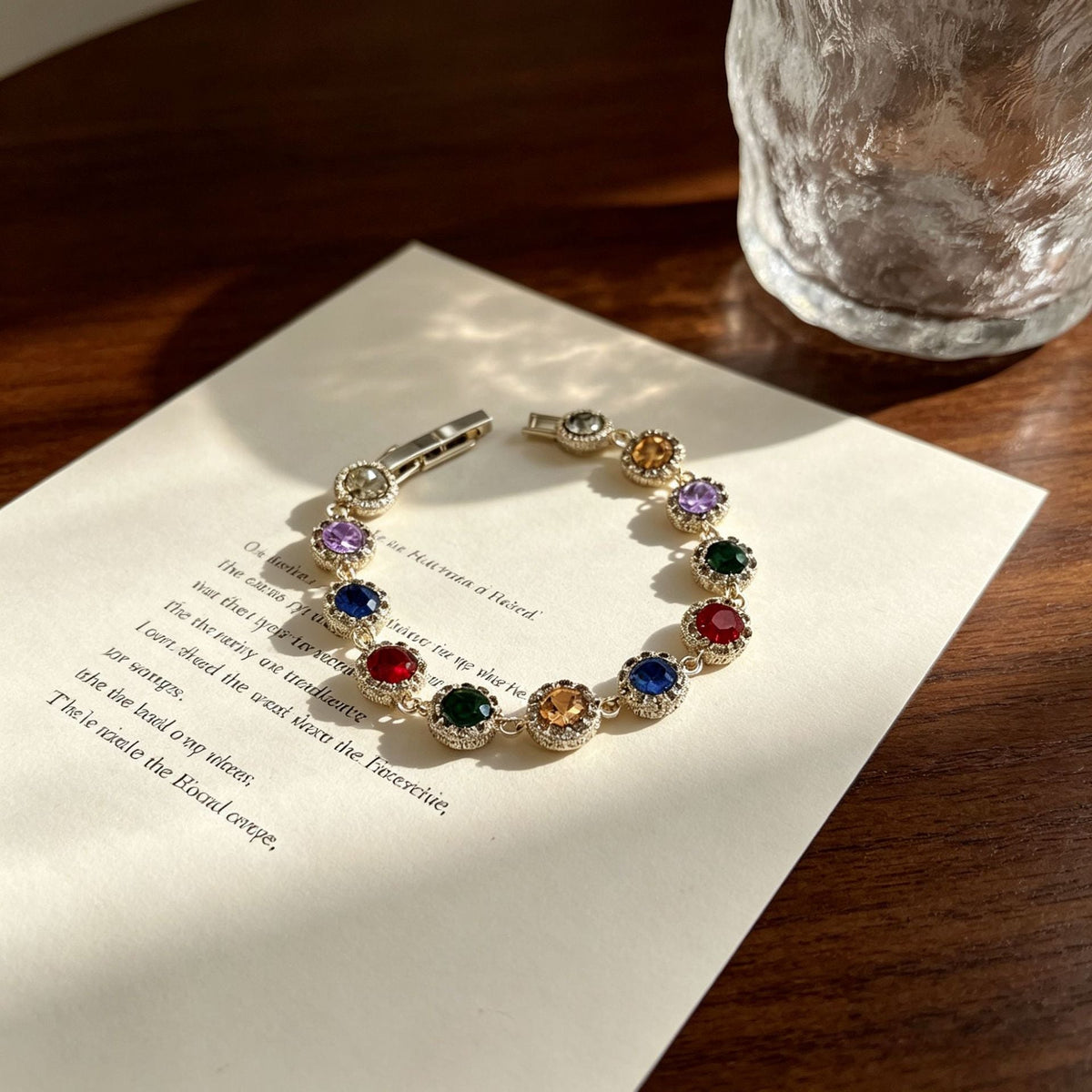 Women's Source Zircon Massive Style High Color Retention Dopamine Bracelet