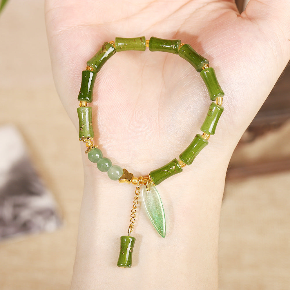 Style Chinese Imitation Aventurine Festival High Blessing Pendants