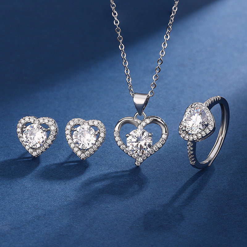 Live Streaming On Love Design Sier Necklaces
