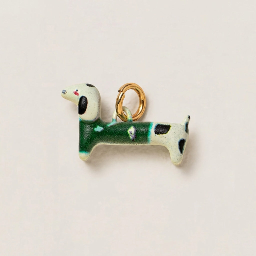 Unique Design Puppy Diversified Exquisite Details Highlight Stylish Textured Pendant