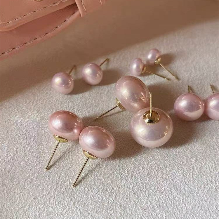 Women's Bread Pearl Ear Bone For Graceful Stud Earrings
