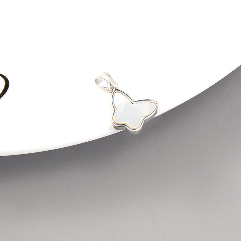 Universal Bow Single Gilded Shell Handmade Pendant