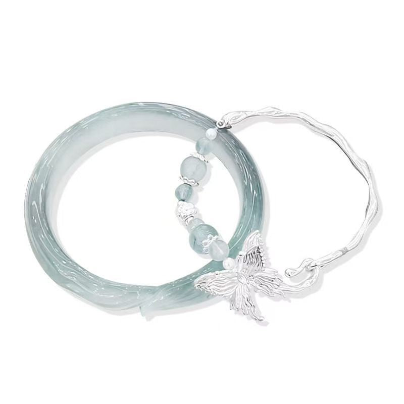Style National Fashion Butterfly Beaded Female Good-looking Niche Bracelet