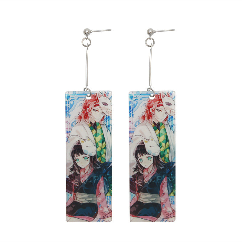 Anime Peripheral No Stove Door Ear Clip Rings