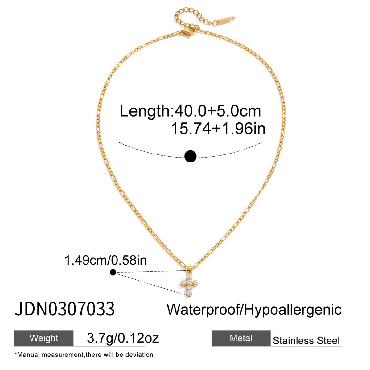 Pearl Light Luxury Minority Stainless Female Necklaces