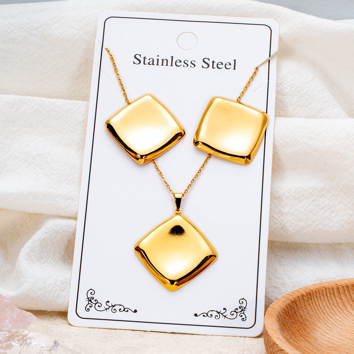 Best-selling Fashion Personality Stainless Steel Variety Of Jewelry Set